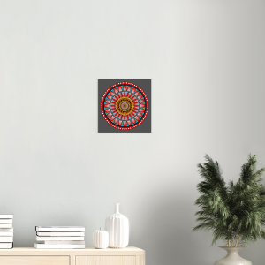 Colourful Mandala Poster #0007